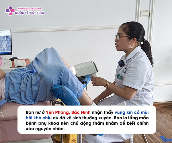 Hôi vùng kín bất thường – Nguyên nhân do đâu?